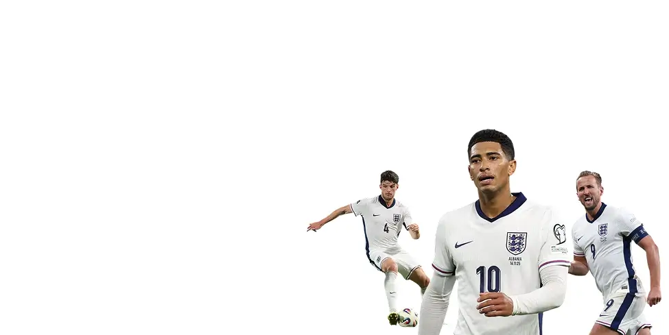 Teams photo of England before match