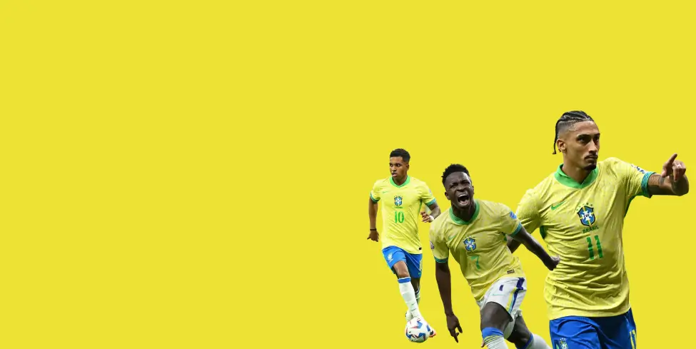 Teams photo of Brazil before match