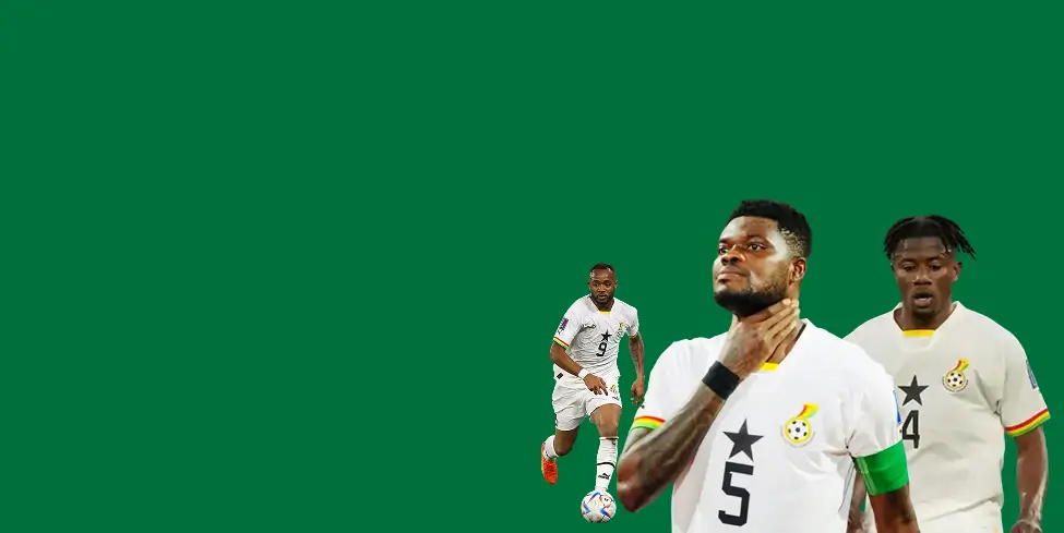 Teams photo of Ghana before match