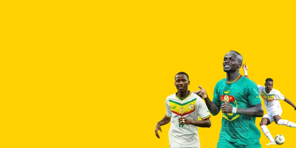 Teams photo of Senegal before match