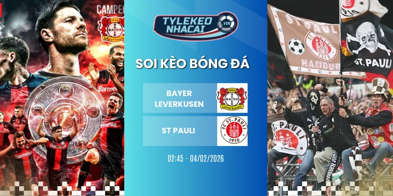 ty le keo bayer leverkusen vs st pauli