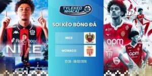 Tỷ lệ kèo nhà cái Nice vs Monaco hôm nay ngày 08/02/2026 - Ligue 1